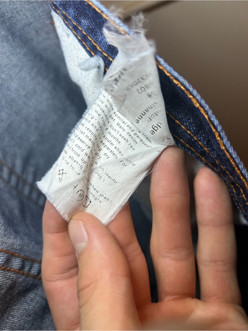 Naked & Famous 11oz Indigo Selvedge Denim slim jeans - Picture 10 of 11